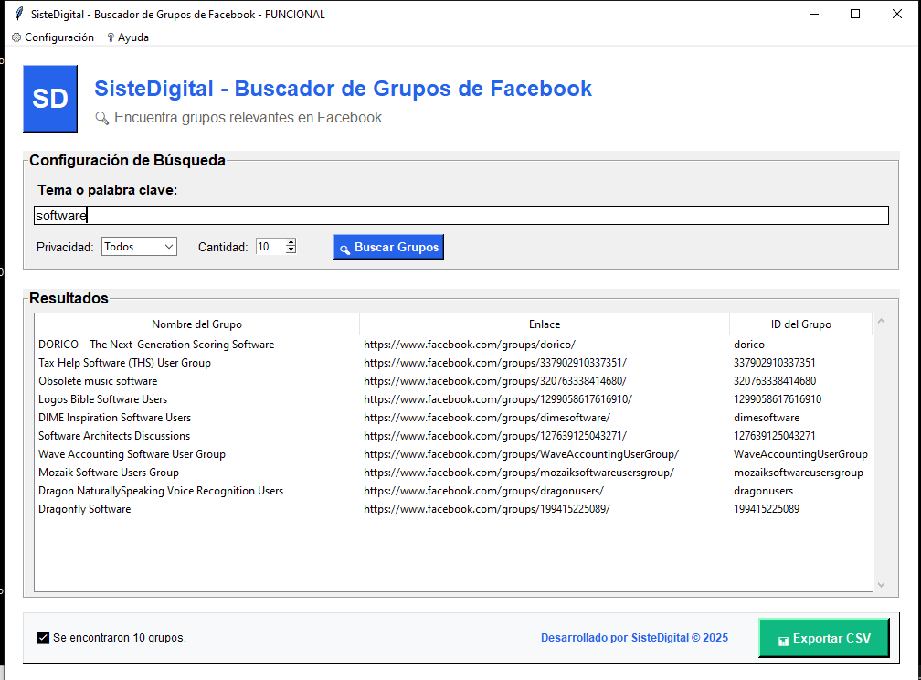 Panel de filtros avanzados de segmentación