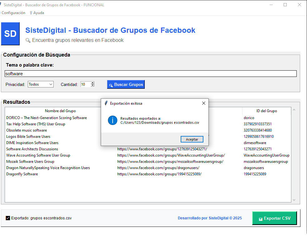 Pantalla de activación de licencia del software